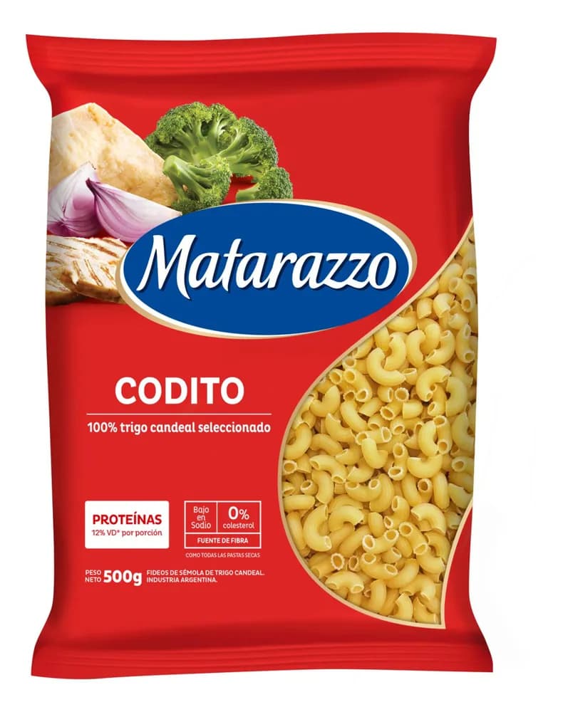 FIDEO MATARAZZO CODITOS 500G