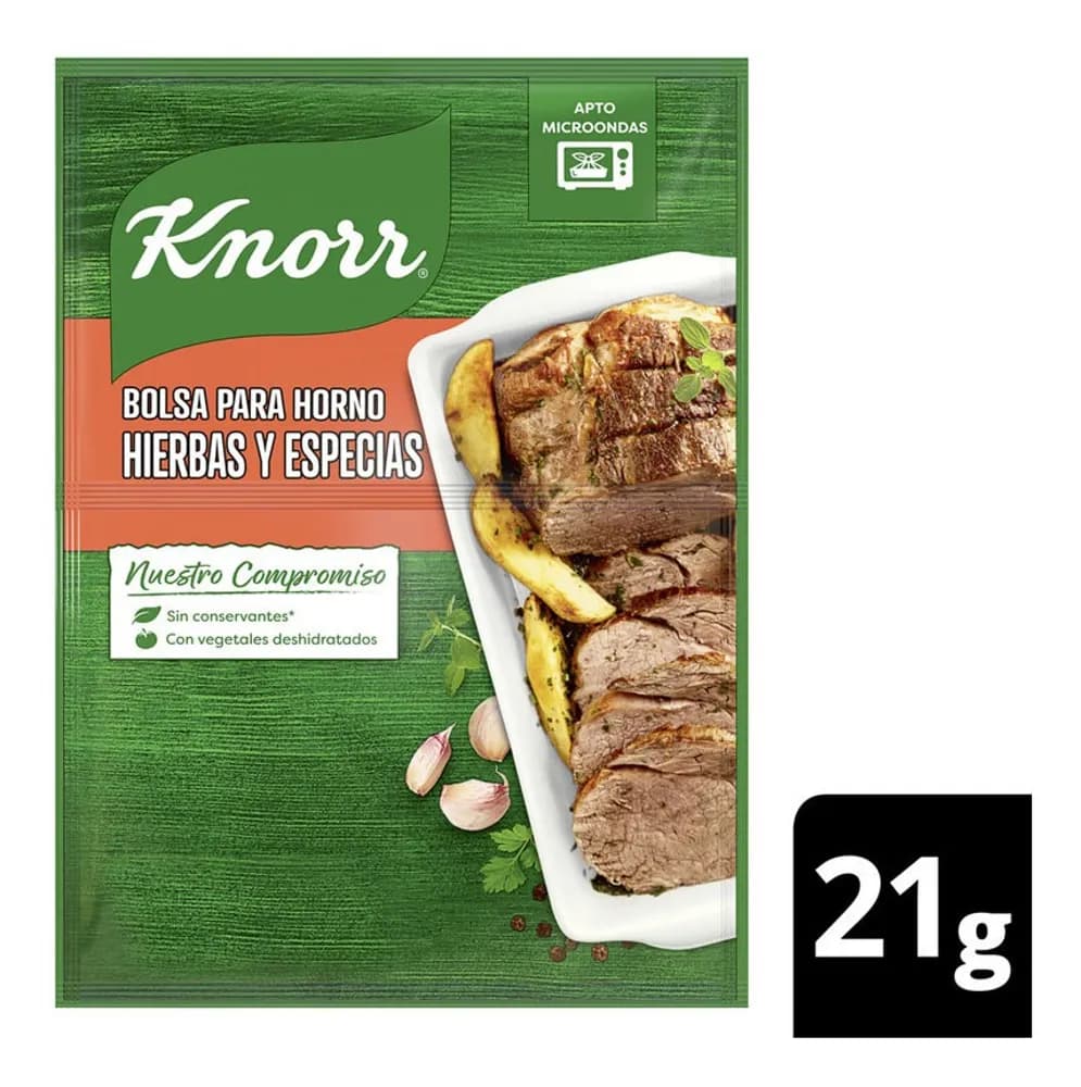 BOLSA PARA HORNO HIERBAS Y ESPECIAS 21G