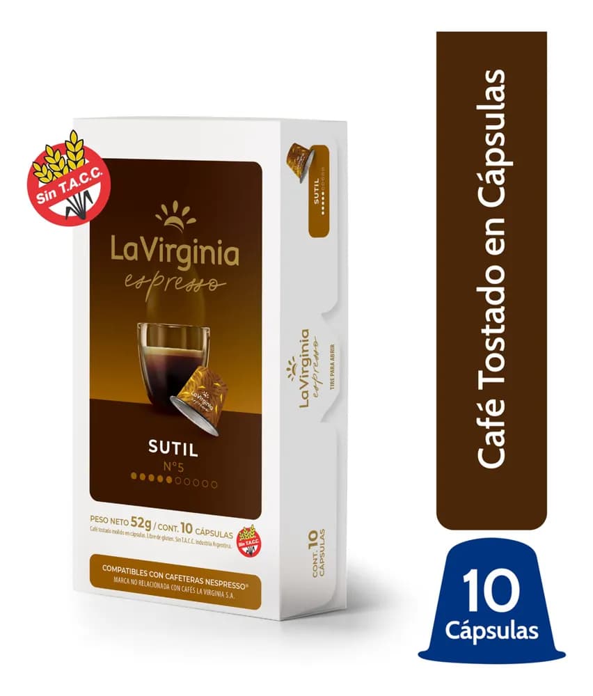 CAFE ESPRESSO SUTIL 52G