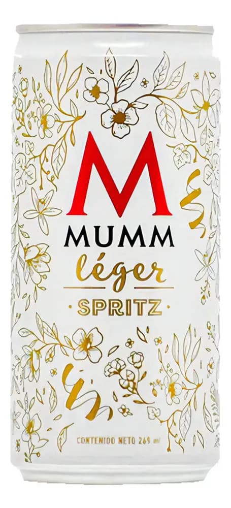 CHAMPAGNE MUMM LEGER SPRITZ LATA 269 CC