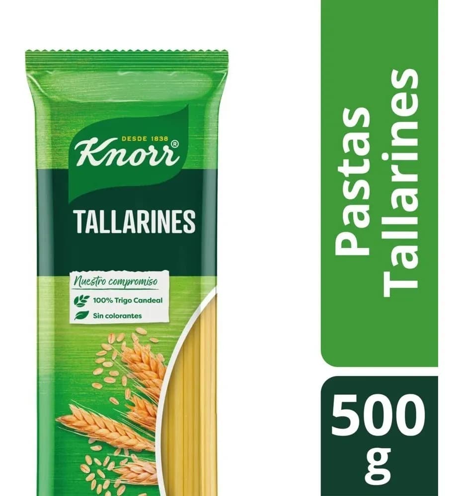 FIDEOS KNORR TALLARINES 500G
