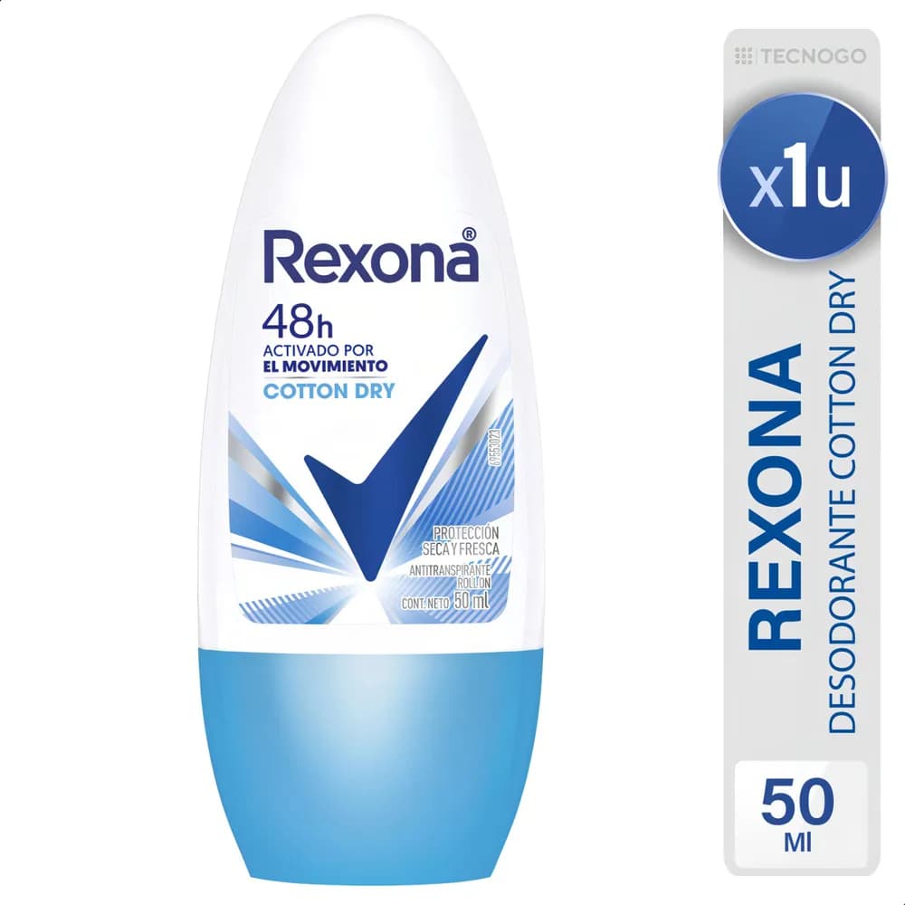 ANTITRA ROLL ON REXONA COTTON DRY 50 CC