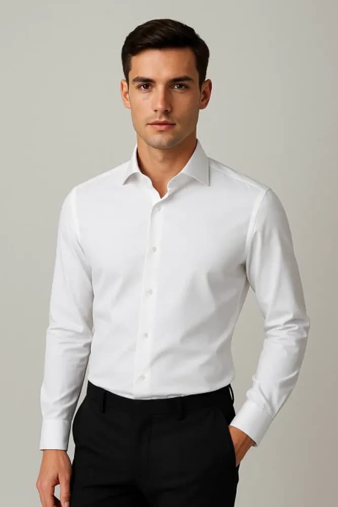 Camisa Vestir con Spandex ROCHAS