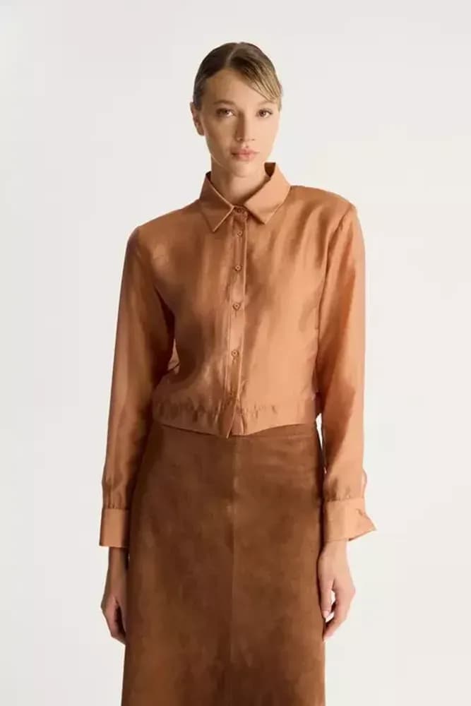 Camisa Sheer Lennox DESIDERATA