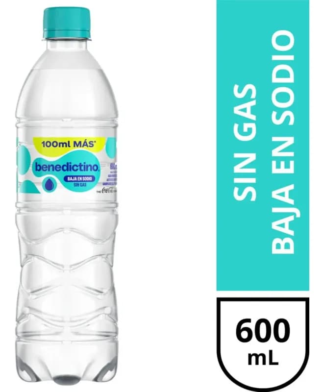 AGUA BENEDICTINO 600 CC